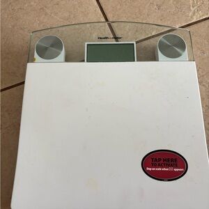 Digital Bathroom Scale with Glass Top